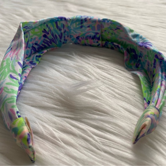 Lilly Pulitzer Top Knot Headband in Shell of a Party NWOT - Picture 6 of 8